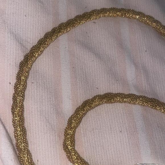 Gold rope necklace set - Picture 14 of 15